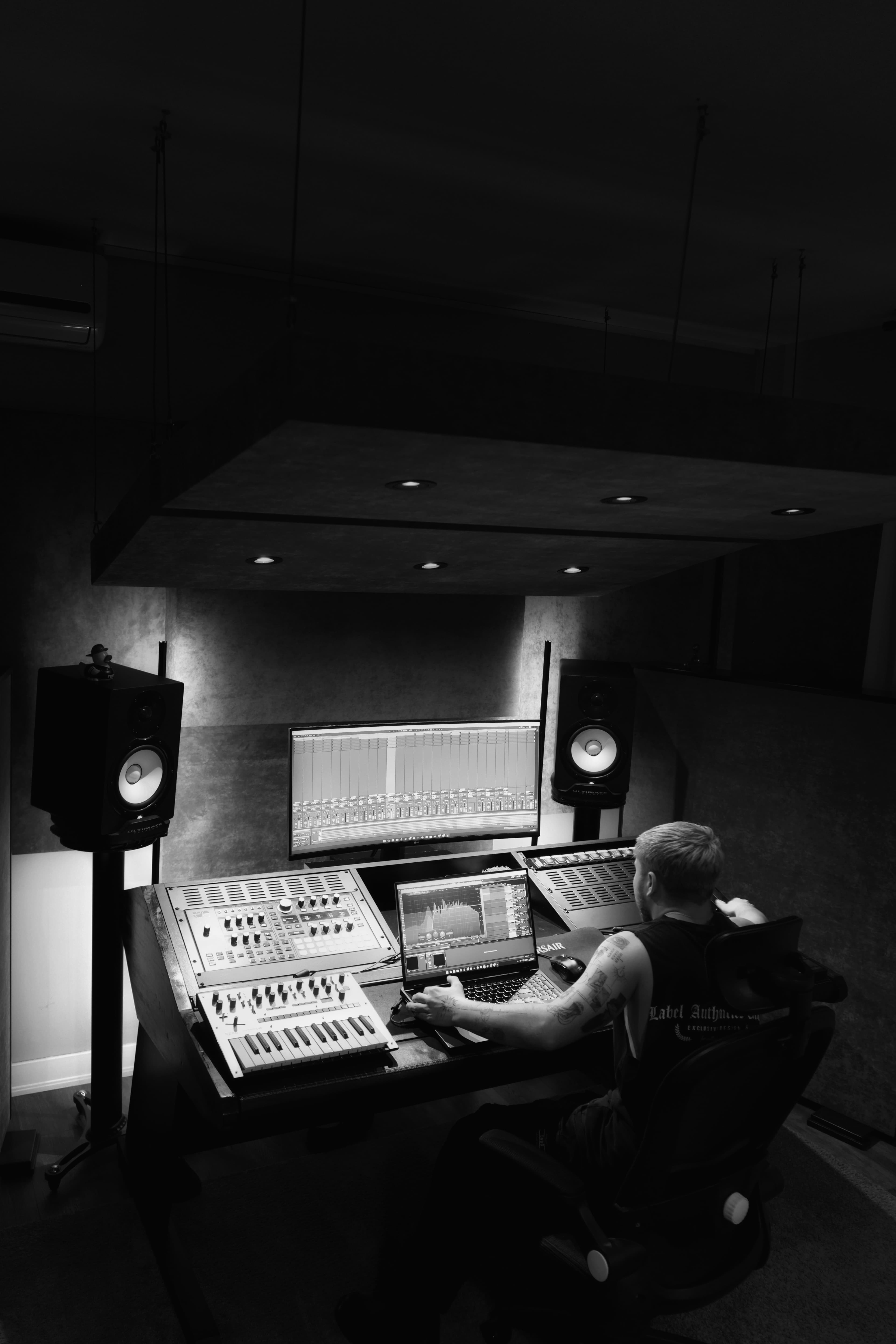 Studio session